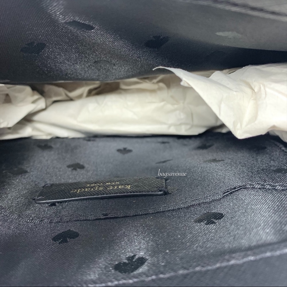 Kate spade Cameron zip crossbody black leather - Picture 6 of 6